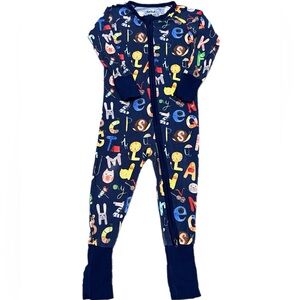 GUC Little Sleepies Alphabet Soup Zippy- 12-18M